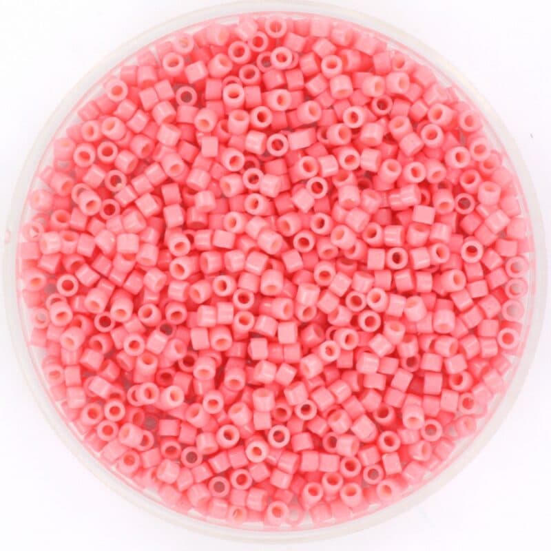 Miyuki Delica Duracoat opaque dyed guava 2115