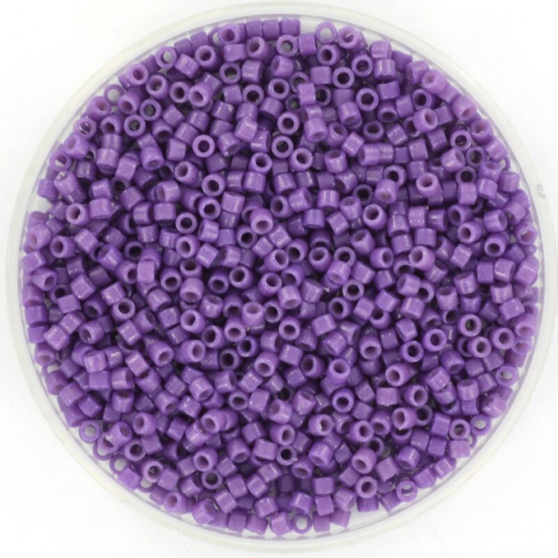 Miyuki Delica Duracoat opaque dyed anemone 2140